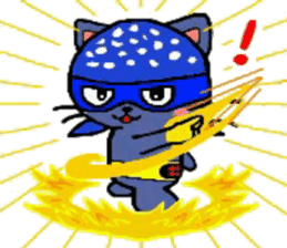 HERO Cats (BLUE) sticker #4991953