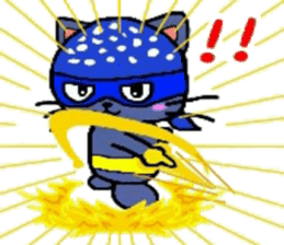 HERO Cats (BLUE) sticker #4991954