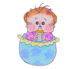 mirako baby in pocket sticker #4991980