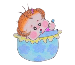 mirako baby in pocket sticker #4991984