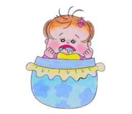 mirako baby in pocket sticker #4991985