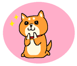 shibaken sticker -japanese dog- sticker #4992158
