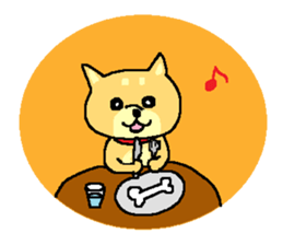 shibaken sticker -japanese dog- sticker #4992163