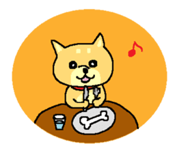shibaken sticker -japanese dog- sticker #4992163