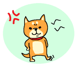 shibaken sticker -japanese dog- sticker #4992164