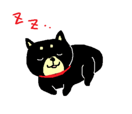 shibaken sticker -japanese dog- sticker #4992165