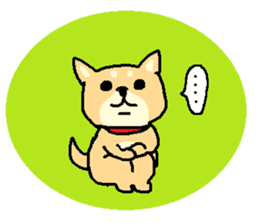 shibaken sticker -japanese dog- sticker #4992172