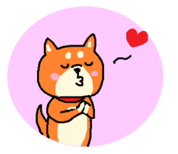 shibaken sticker -japanese dog- sticker #4992175