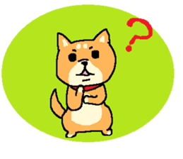 shibaken sticker -japanese dog- sticker #4992177