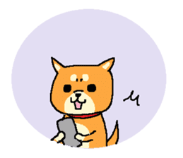 shibaken sticker -japanese dog- sticker #4992180