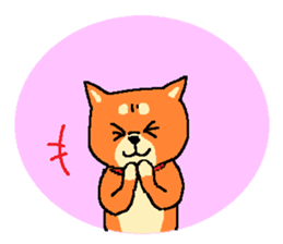 shibaken sticker -japanese dog- sticker #4992190