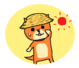 shibaken sticker -japanese dog- sticker #4992196