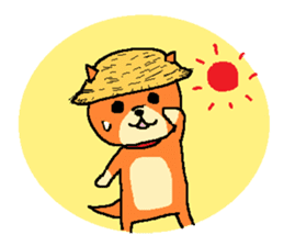 shibaken sticker -japanese dog- sticker #4992196