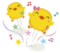 Peep peep raising kids of sukku&ikku sticker #4992878