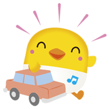 Peep peep raising kids of sukku&ikku sticker #4992917