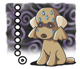 Tocotoco poodle brothers sticker #4993443