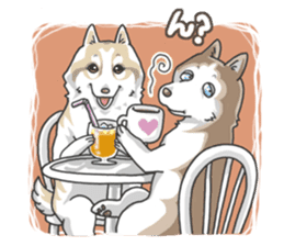 Tocotoco poodle brothers sticker #4993469