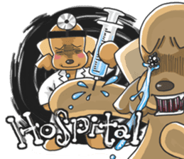 Tocotoco poodle brothers sticker #4993474