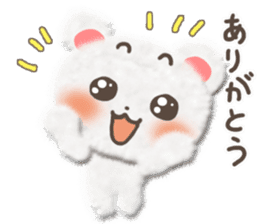 Cotton cute bear sticker #4993482