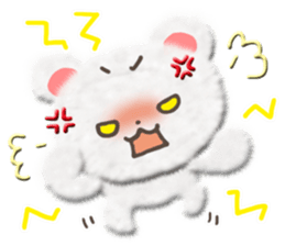 Cotton cute bear sticker #4993505