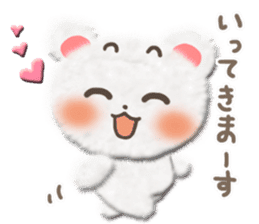 Cotton cute bear sticker #4993513