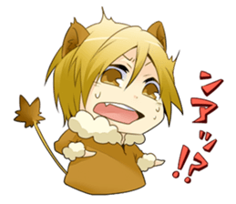 Mononoke a man sticker #4993759