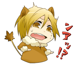 Mononoke a man sticker #4993759