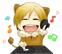 Mononoke a man sticker #4993760