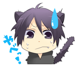 Mononoke a man sticker #4993764