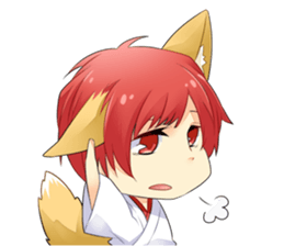 Mononoke a man sticker #4993767