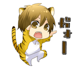 Mononoke a man sticker #4993770