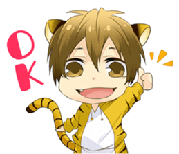 Mononoke a man sticker #4993771