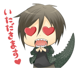 Mononoke a man sticker #4993774