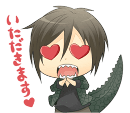 Mononoke a man sticker #4993774