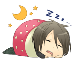 Mononoke a man sticker #4993775