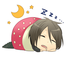 Mononoke a man sticker #4993775