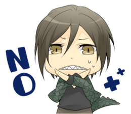 Mononoke a man sticker #4993776