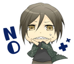 Mononoke a man sticker #4993776