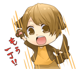 Mononoke a man sticker #4993778