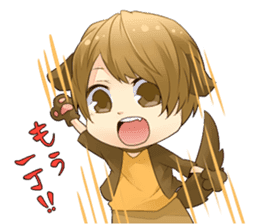 Mononoke a man sticker #4993778