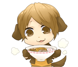 Mononoke a man sticker #4993779