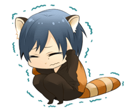 Mononoke a man sticker #4993782