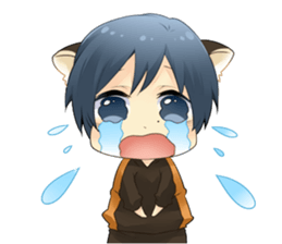 Mononoke a man sticker #4993783