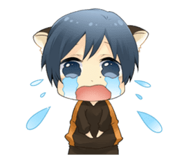 Mononoke a man sticker #4993783