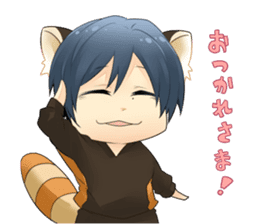 Mononoke a man sticker #4993784