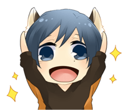 Mononoke a man sticker #4993785