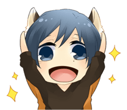 Mononoke a man sticker #4993785