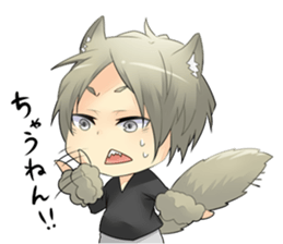 Mononoke a man sticker #4993786