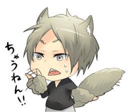 Mononoke a man sticker #4993786