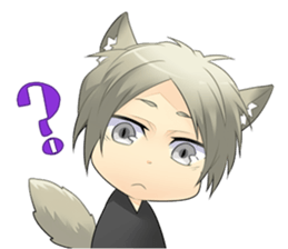 Mononoke a man sticker #4993788